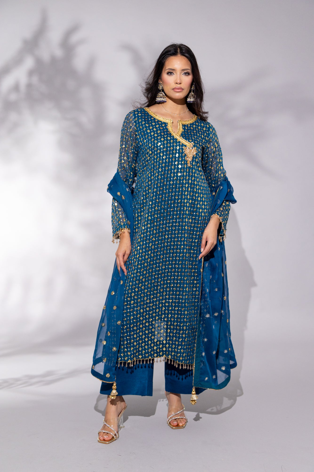 Teal Sparkle - 3PC