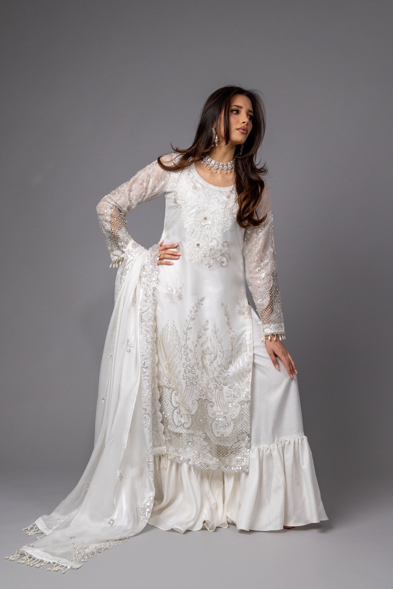 White Dove Sheesha Silk - 4PC