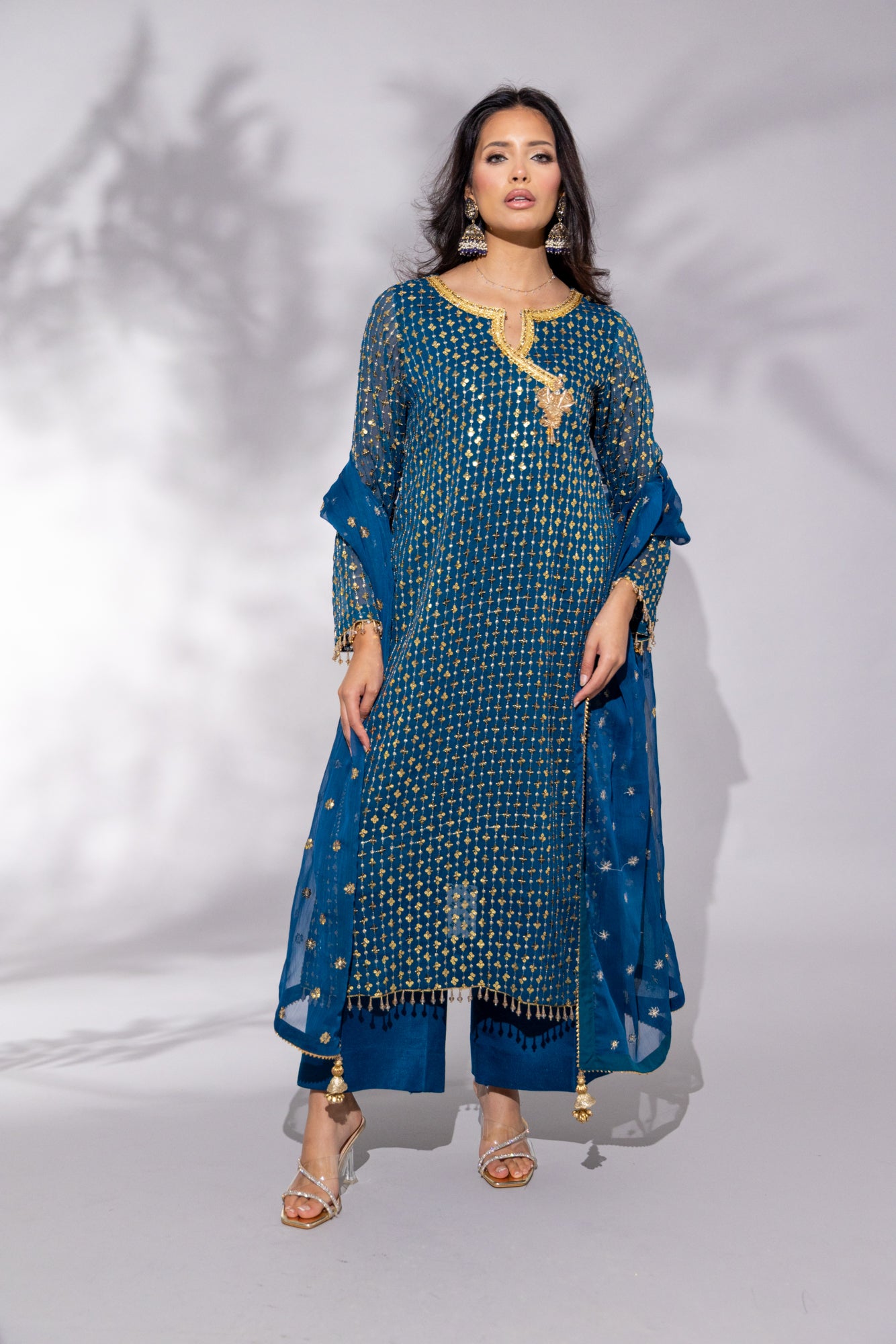 Teal Sparkle - 3PC