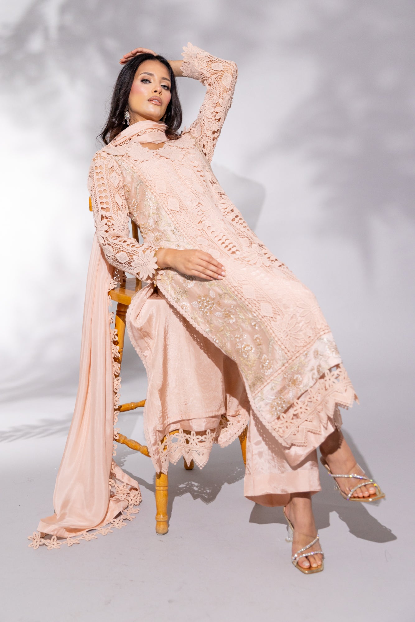 Peach Hues - 3PC
