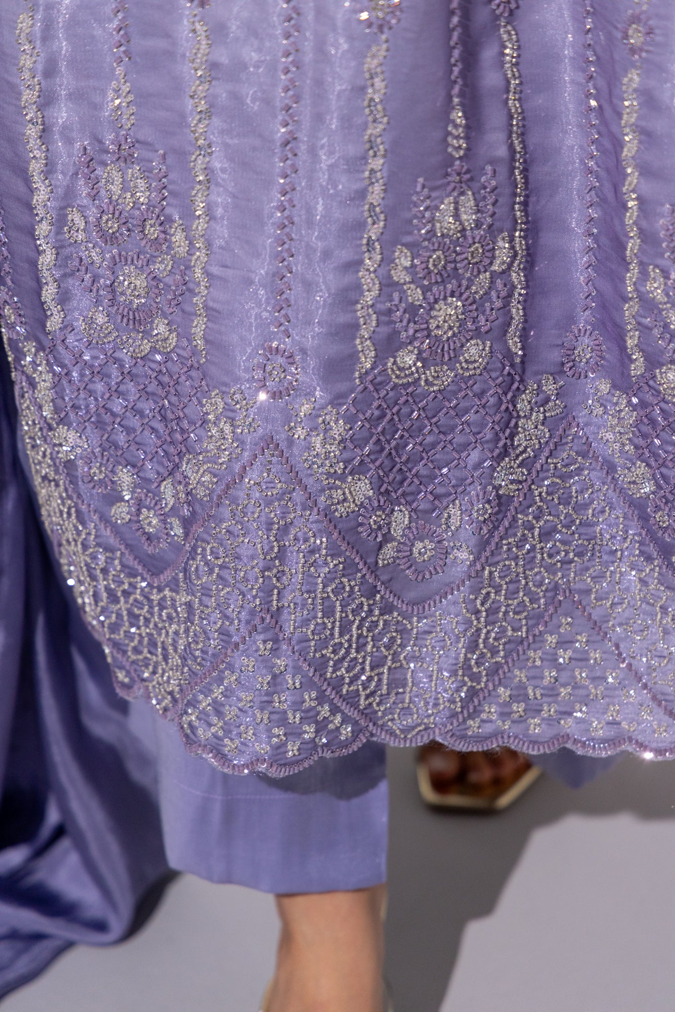 Lilac Sheesha Silk - 3PC