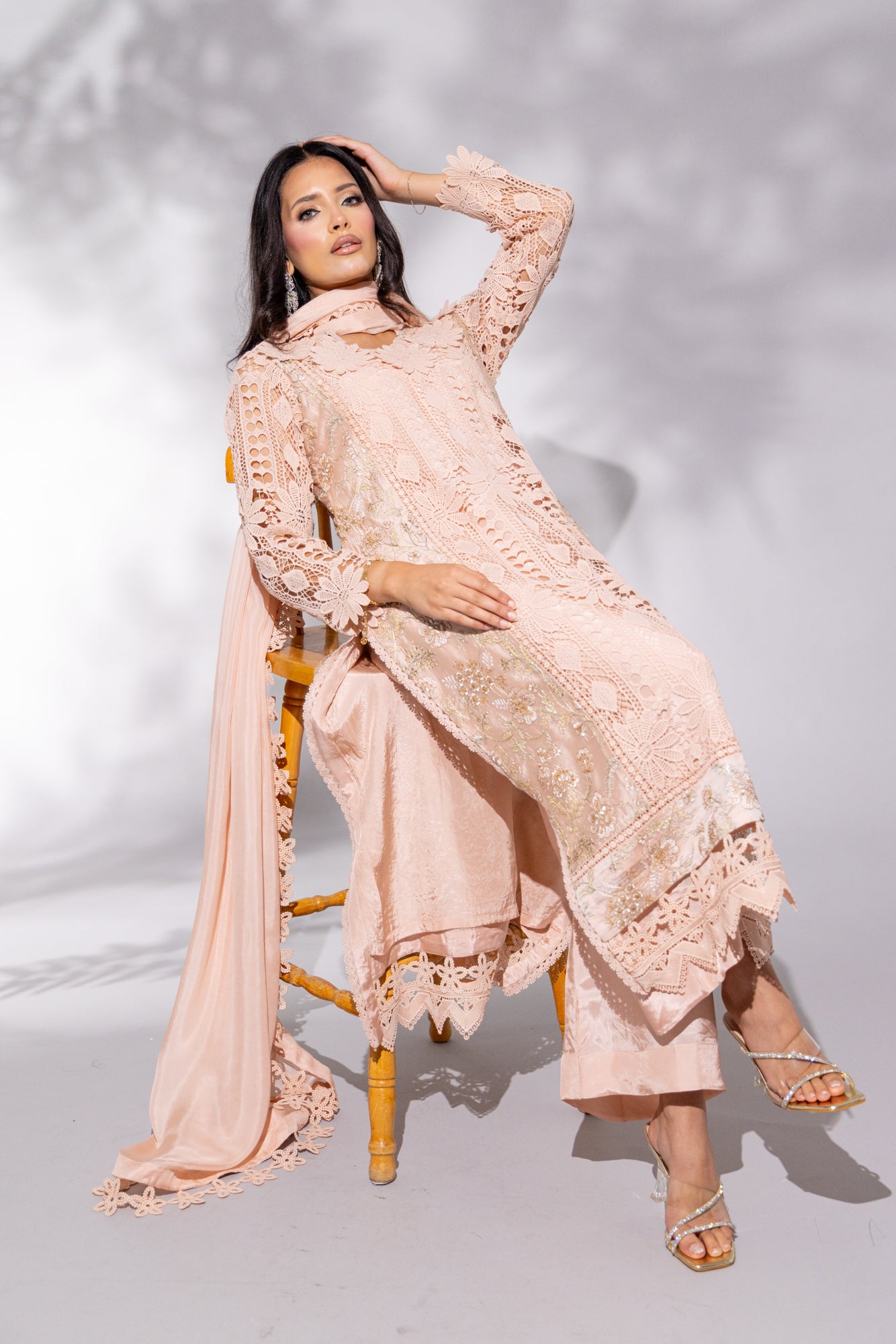 Peach Hues - 3PC