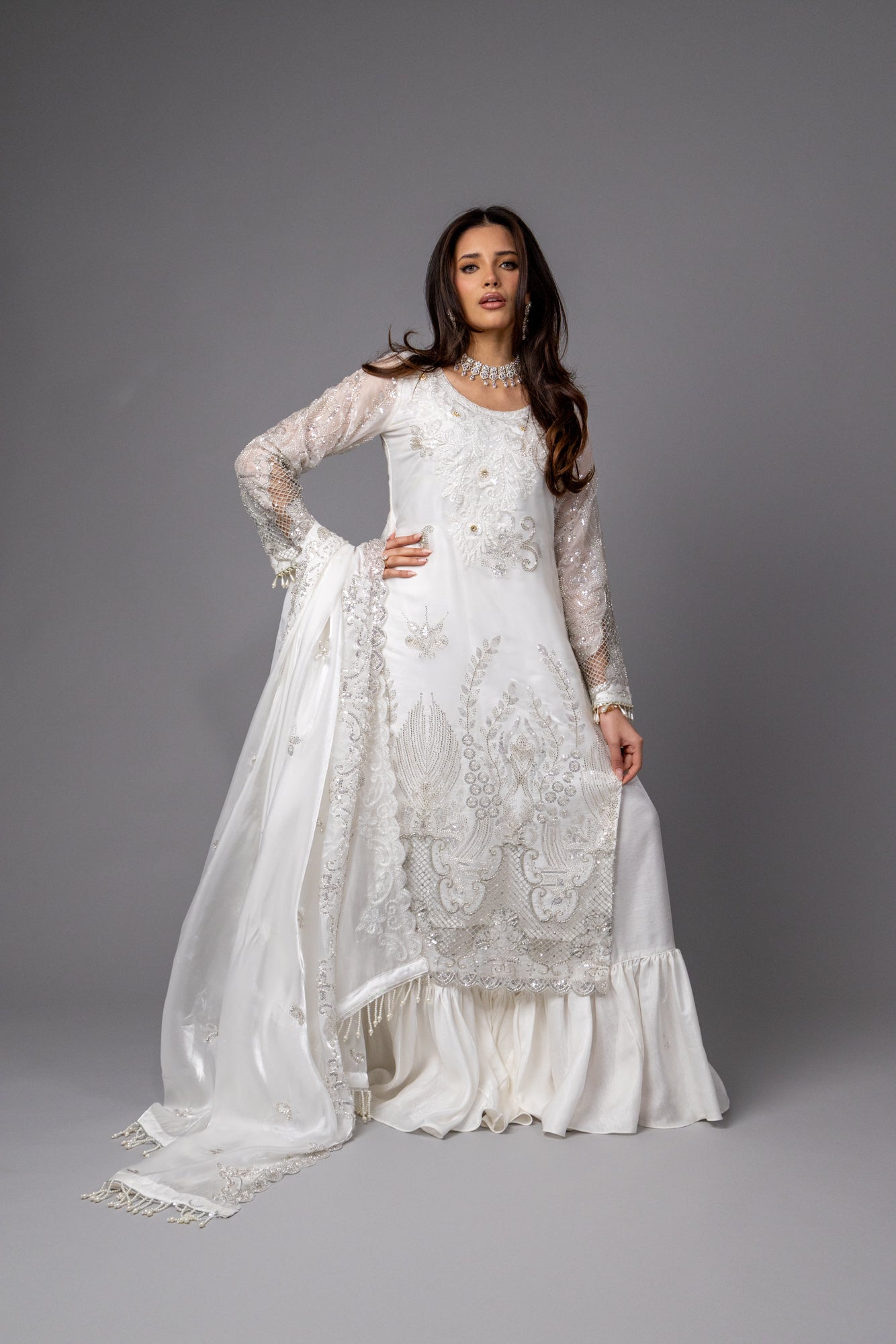 White Dove Sheesha Silk - 4PC