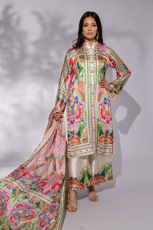Budget Line - Floral Pink