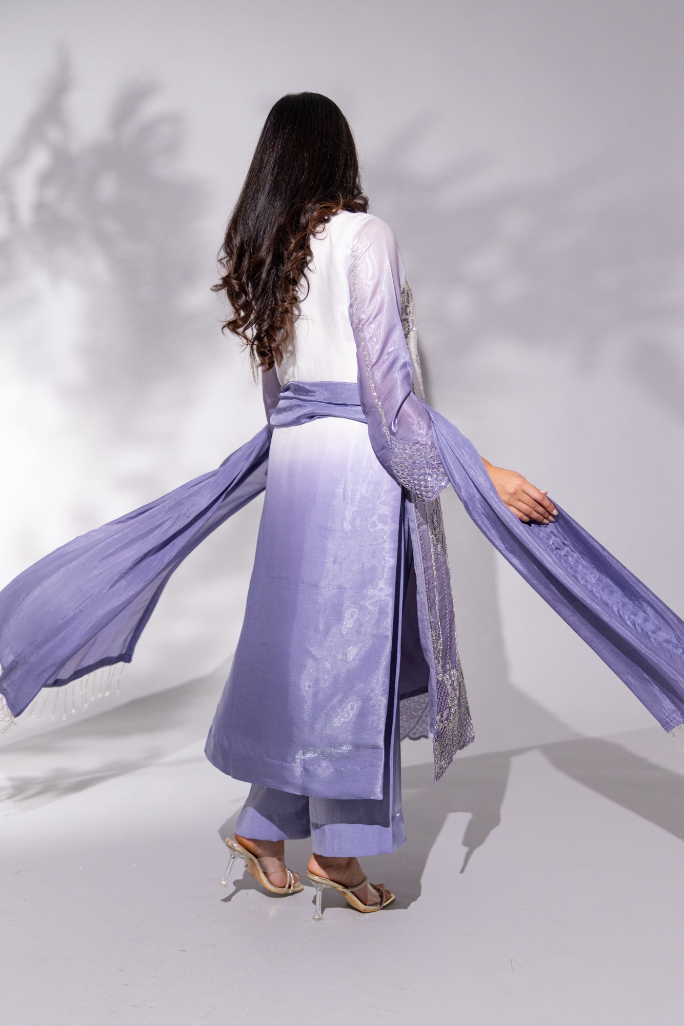 Lilac Sheesha Silk - 3PC