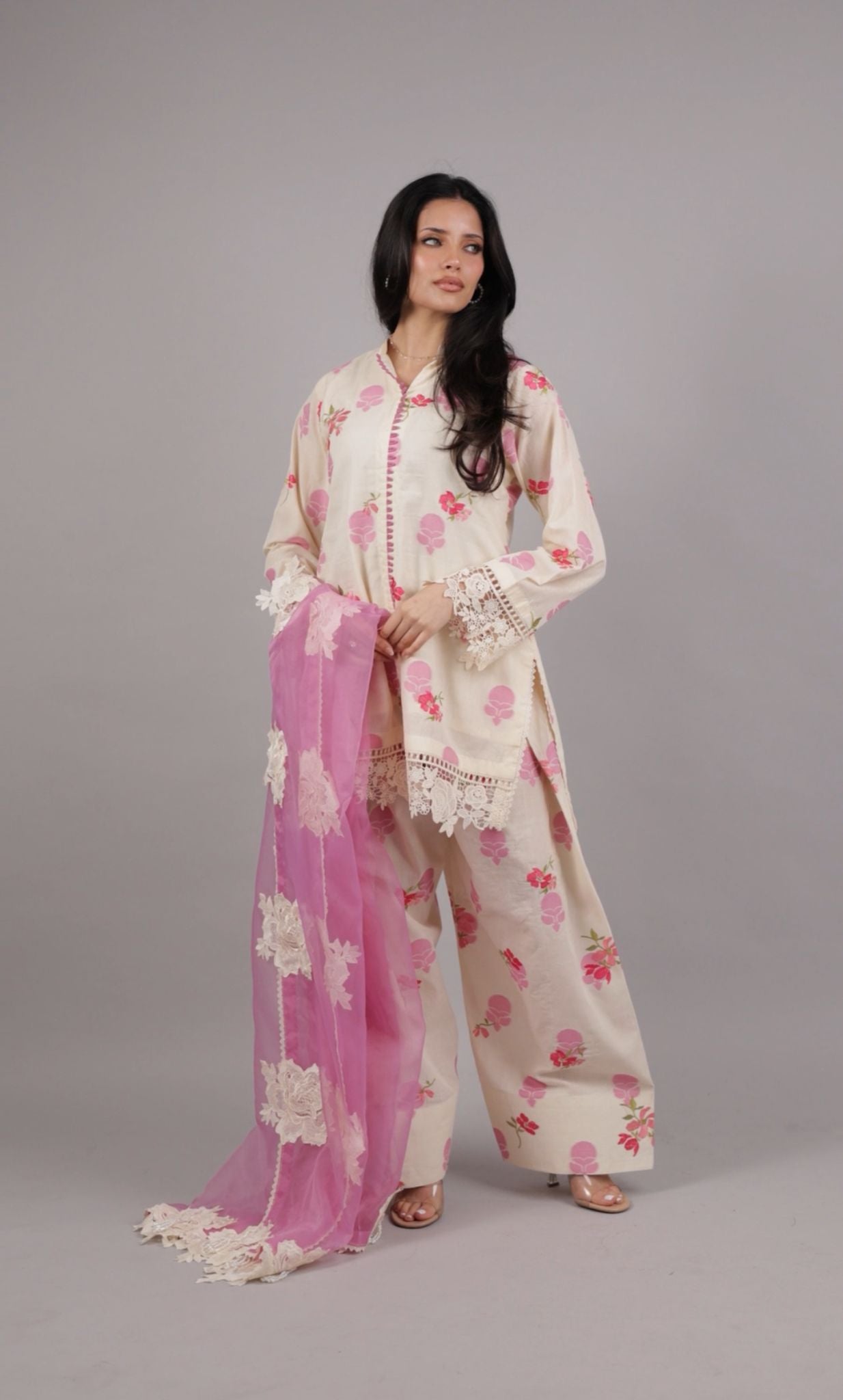 Israah - Farshi Shalwar Suit - Eeyapret